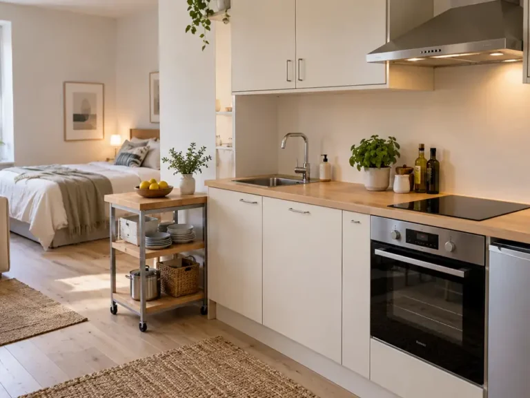 studio apartment kitchens