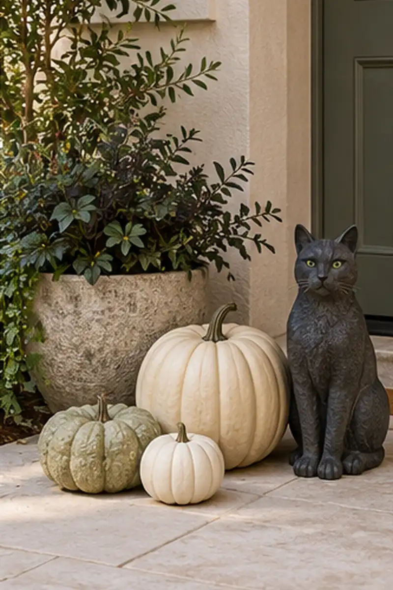 Cream Pumpkin Courtyard