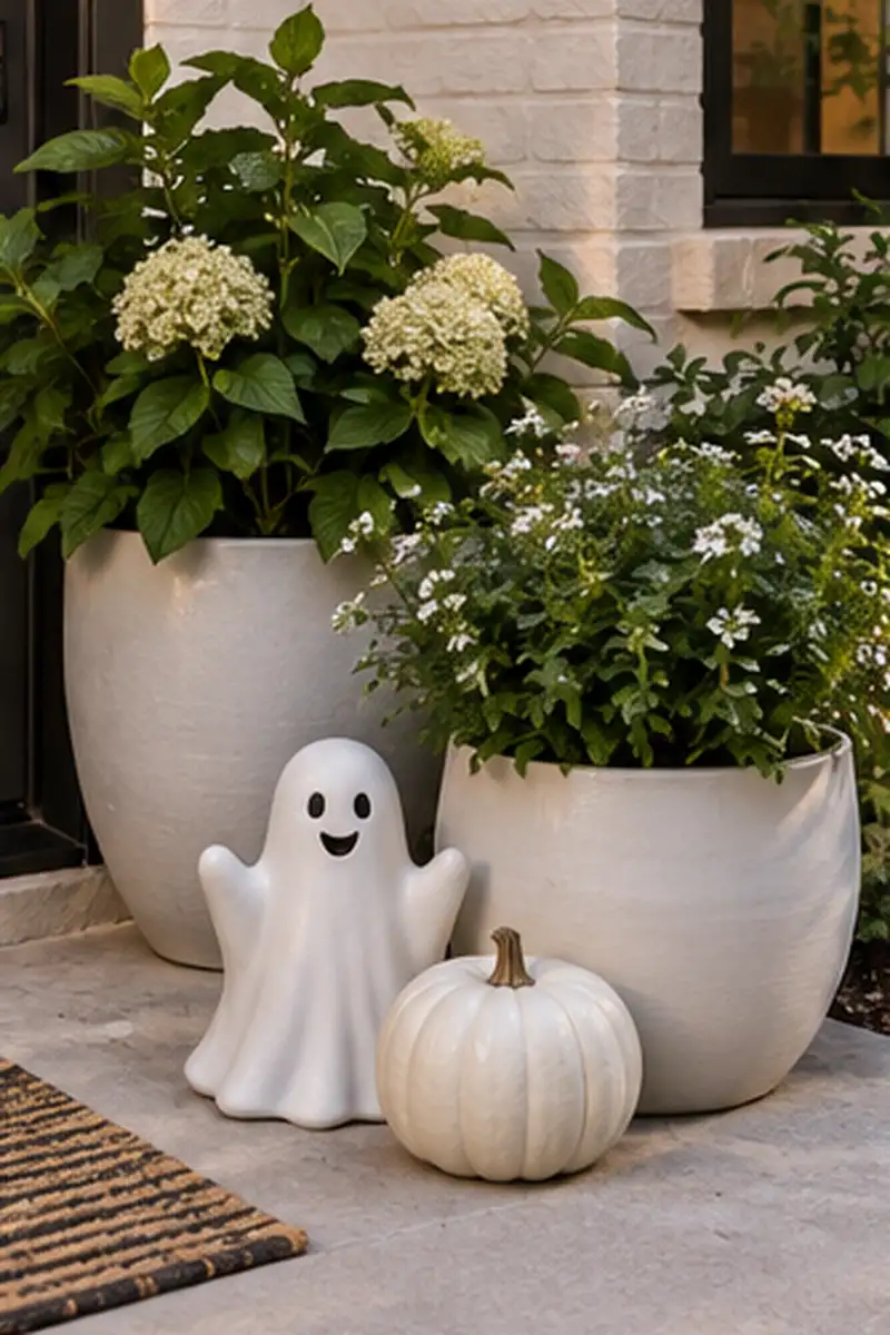 Ghostly White Garden