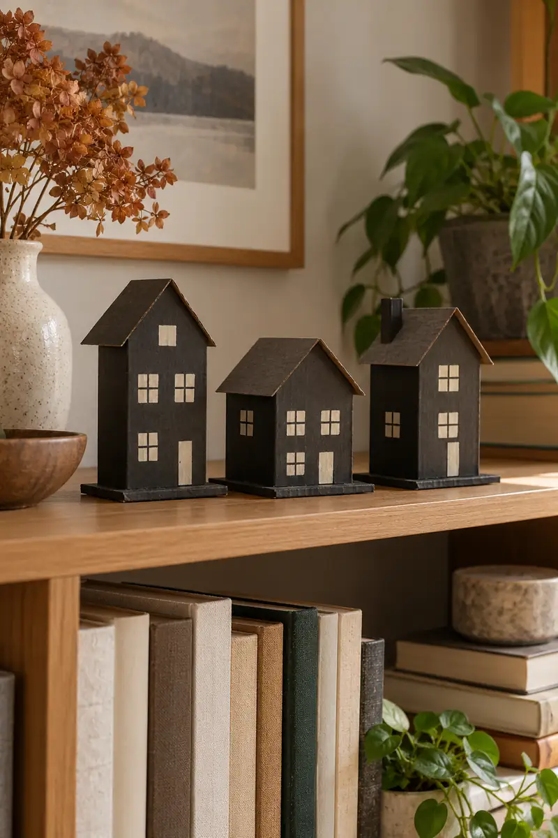 Cardboard Haunted Houses