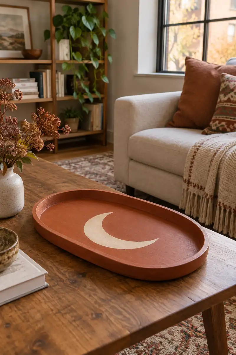 Stenciled Thrifted Tray