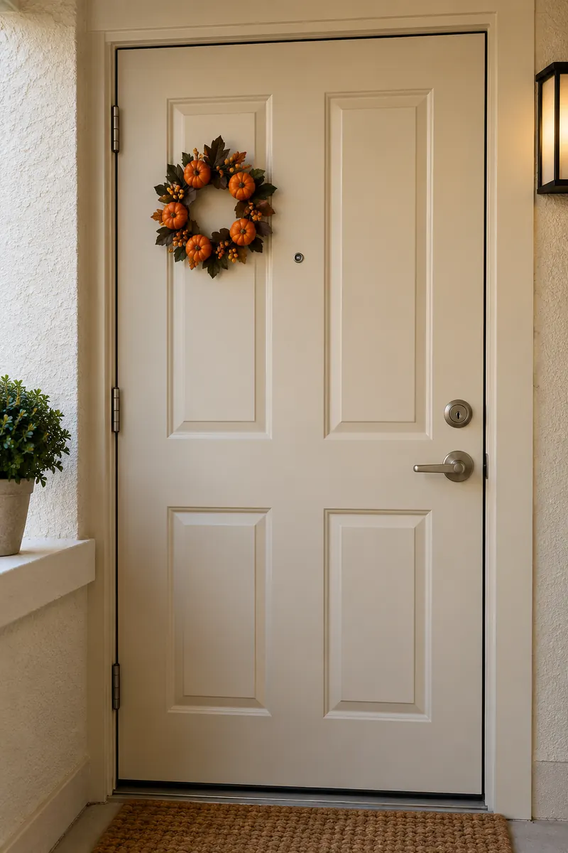 Small Pumpkin Wreath