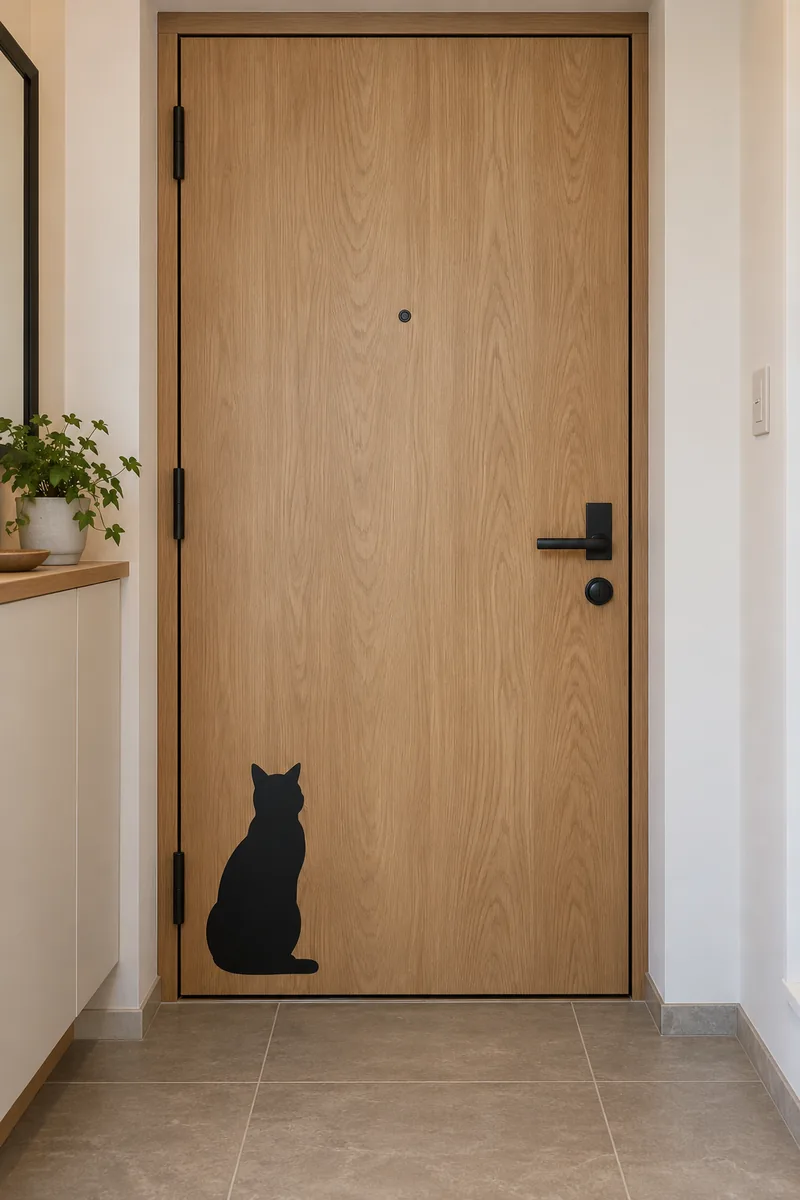 Graphic Cat Silhouette