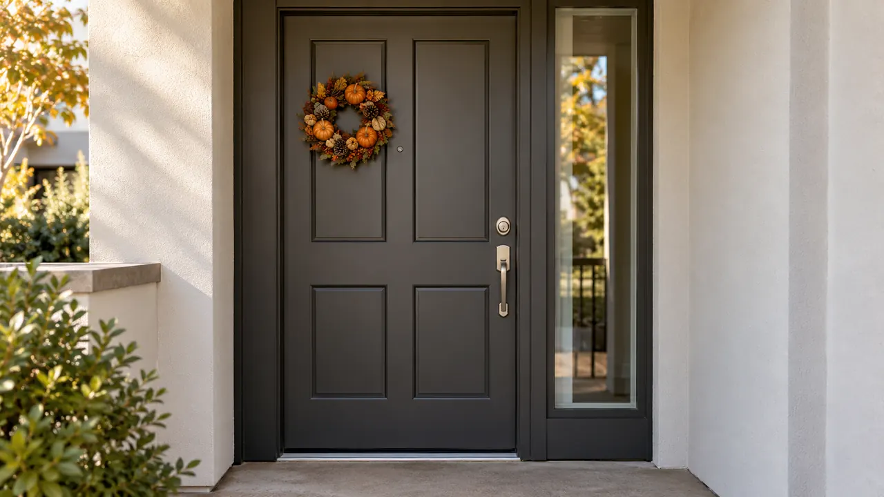 apartment halloween decor front door