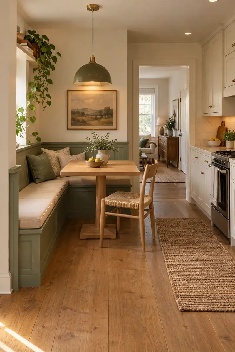 Corner Bench Nook