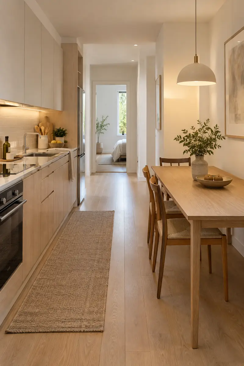 Parallel Galley Table