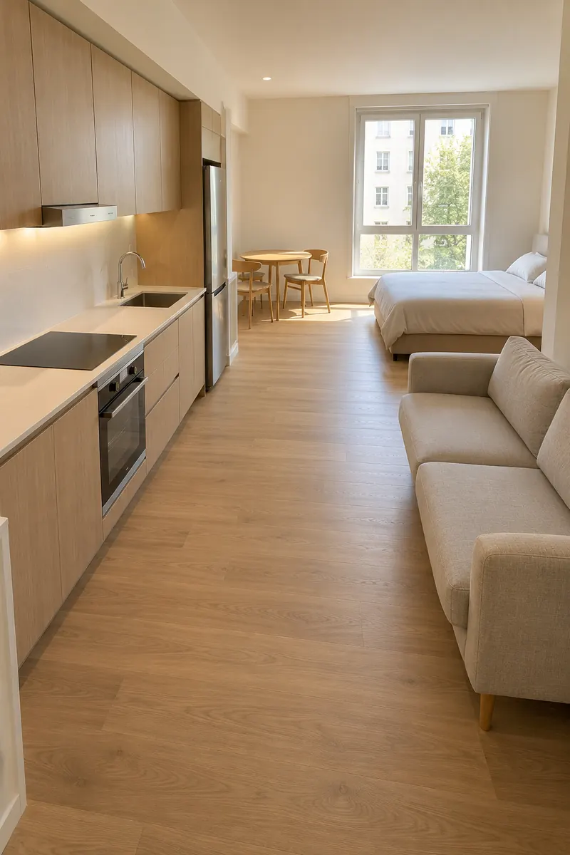 Straight Kitchen Spine