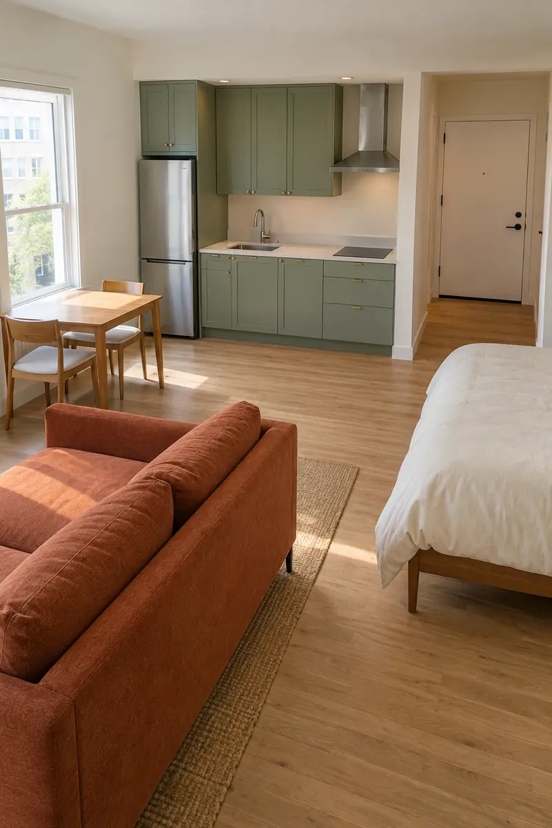 Entry Kitchen Bay