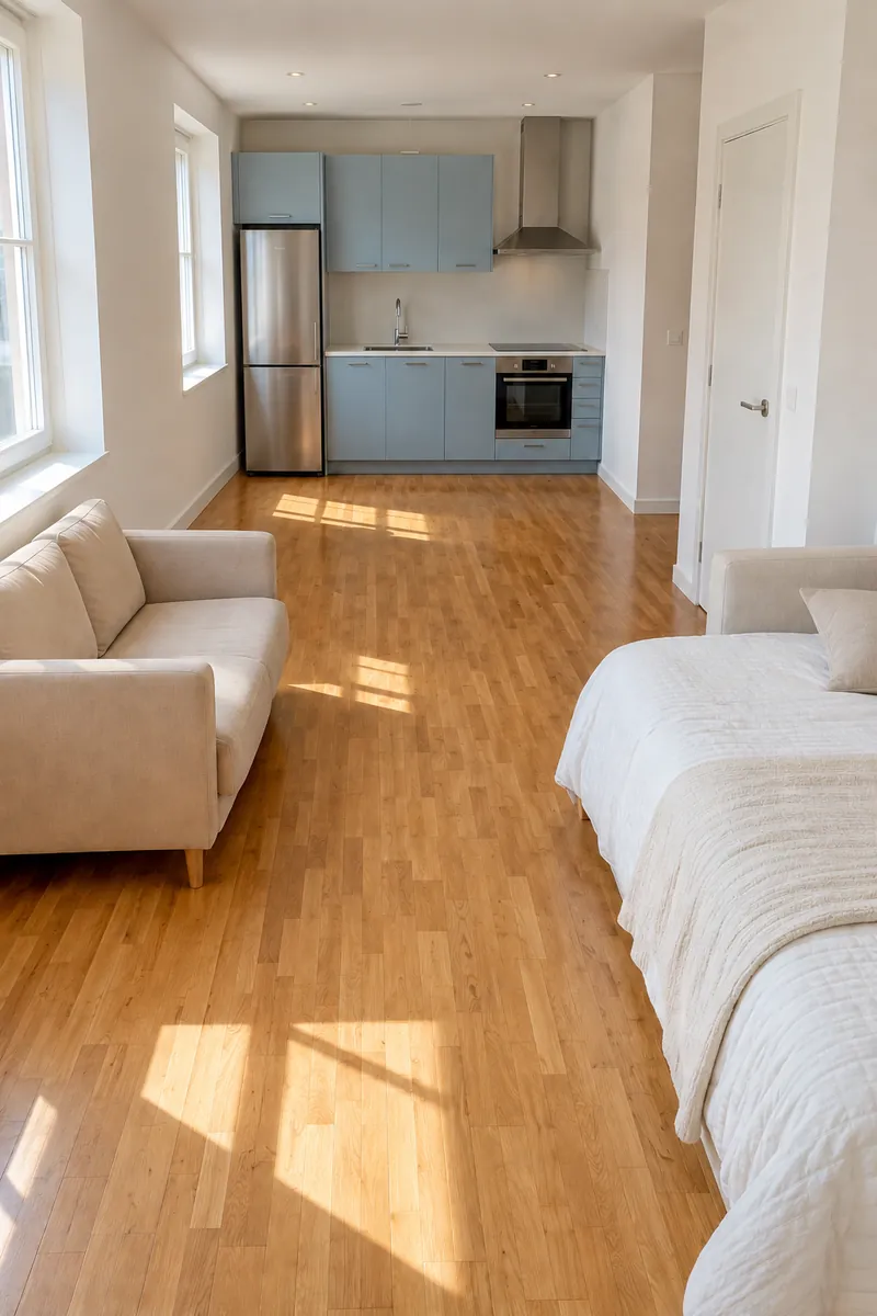 Short-Wall Kitchen
