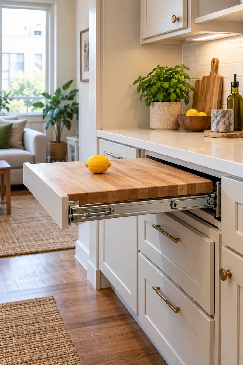 Pullout Chopping Worktop