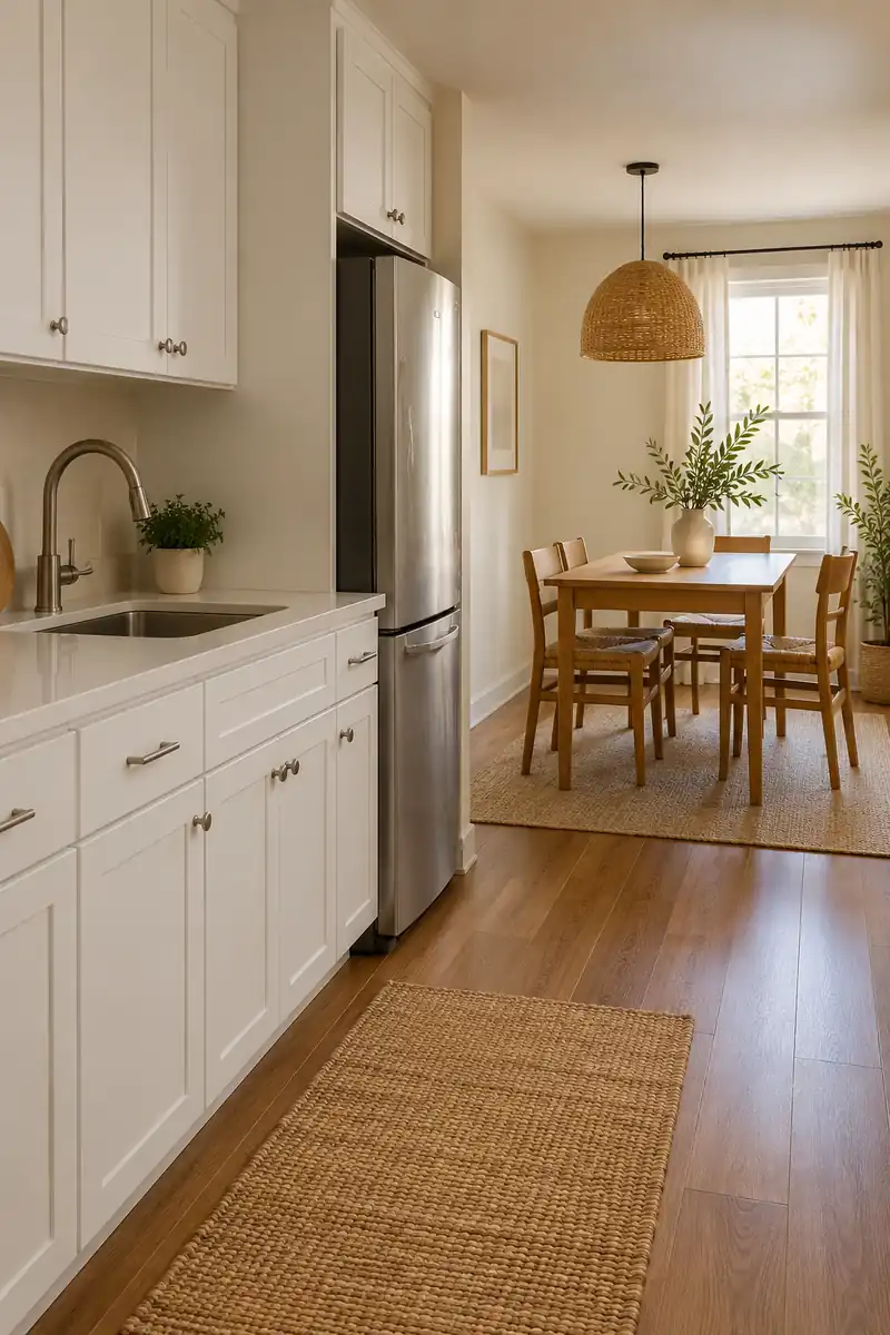 Warm Cabinet Contrast