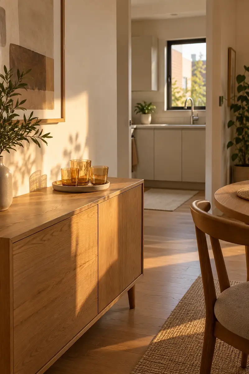 Amber Glass Accents