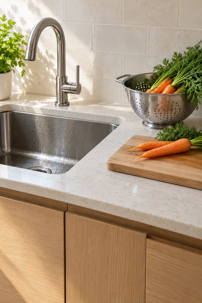 Salad Washing Corner
