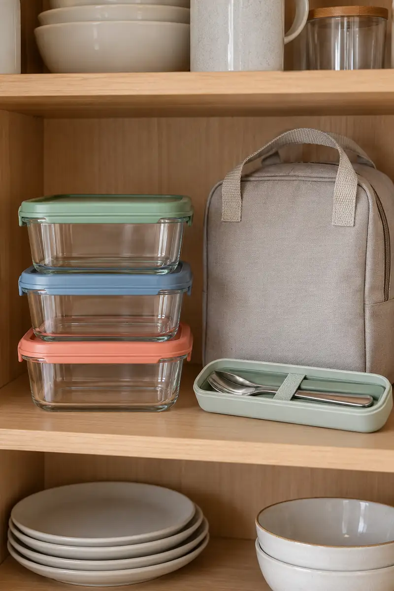 Lunch Packing Shelf