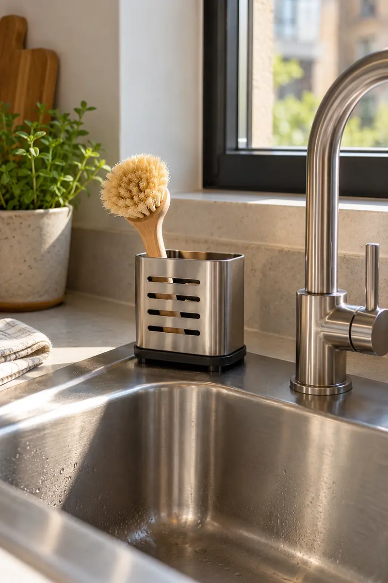 Dish Brush Dock