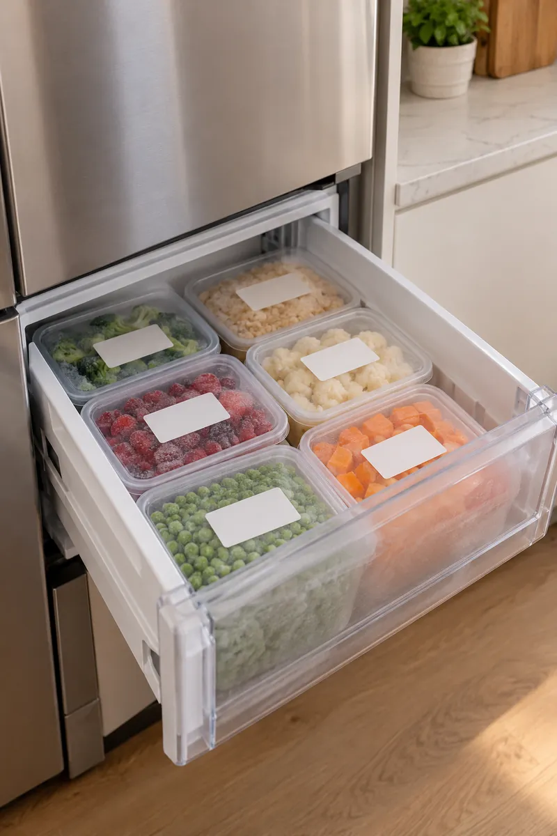Freezer Portion Station