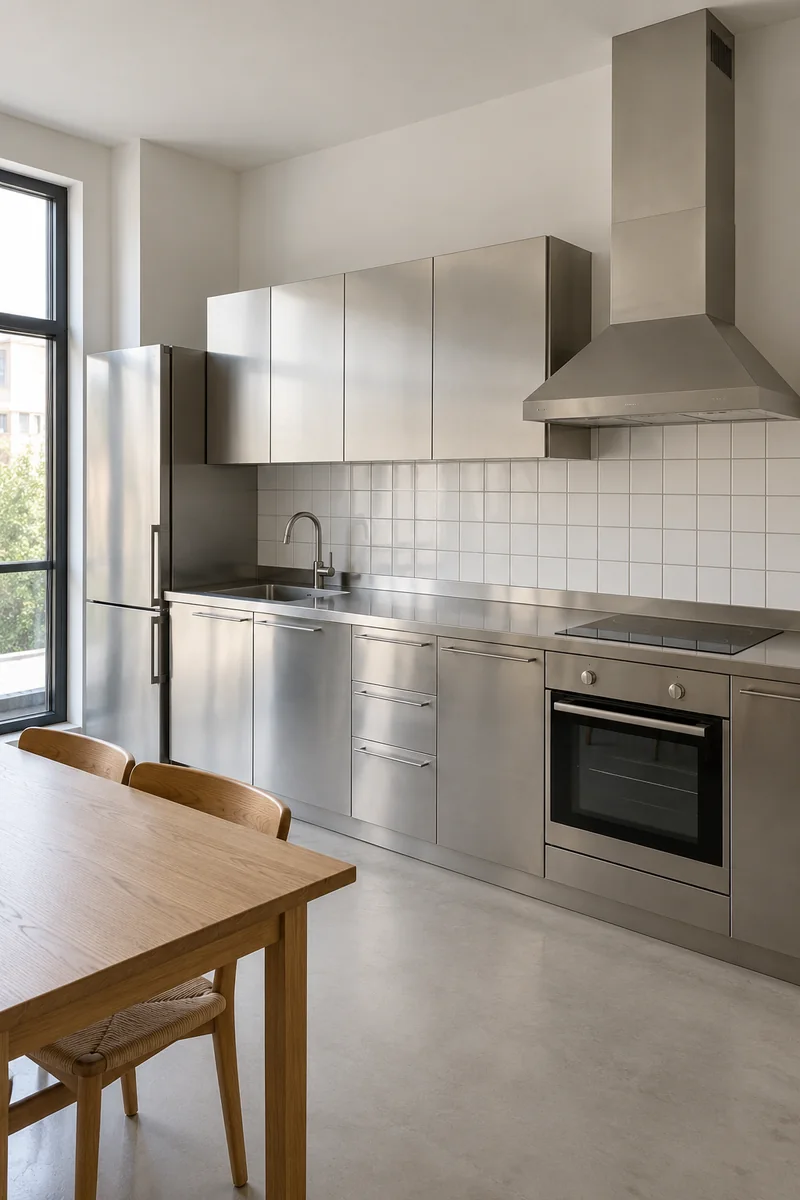 Stainless Working Wall