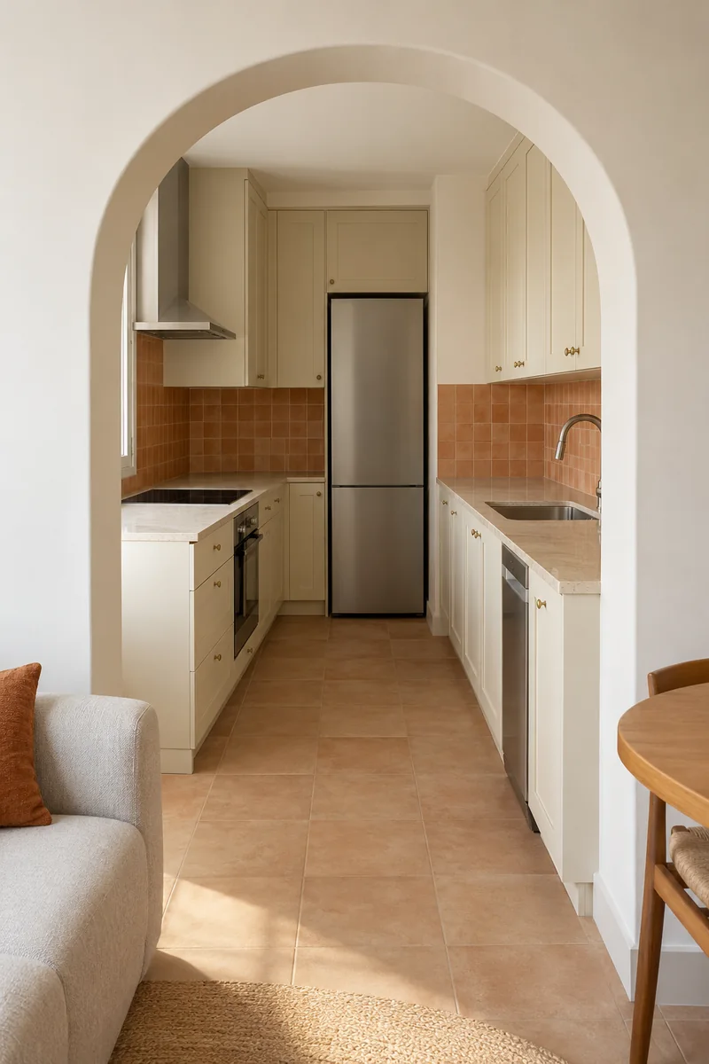 Arched Kitchen Opening