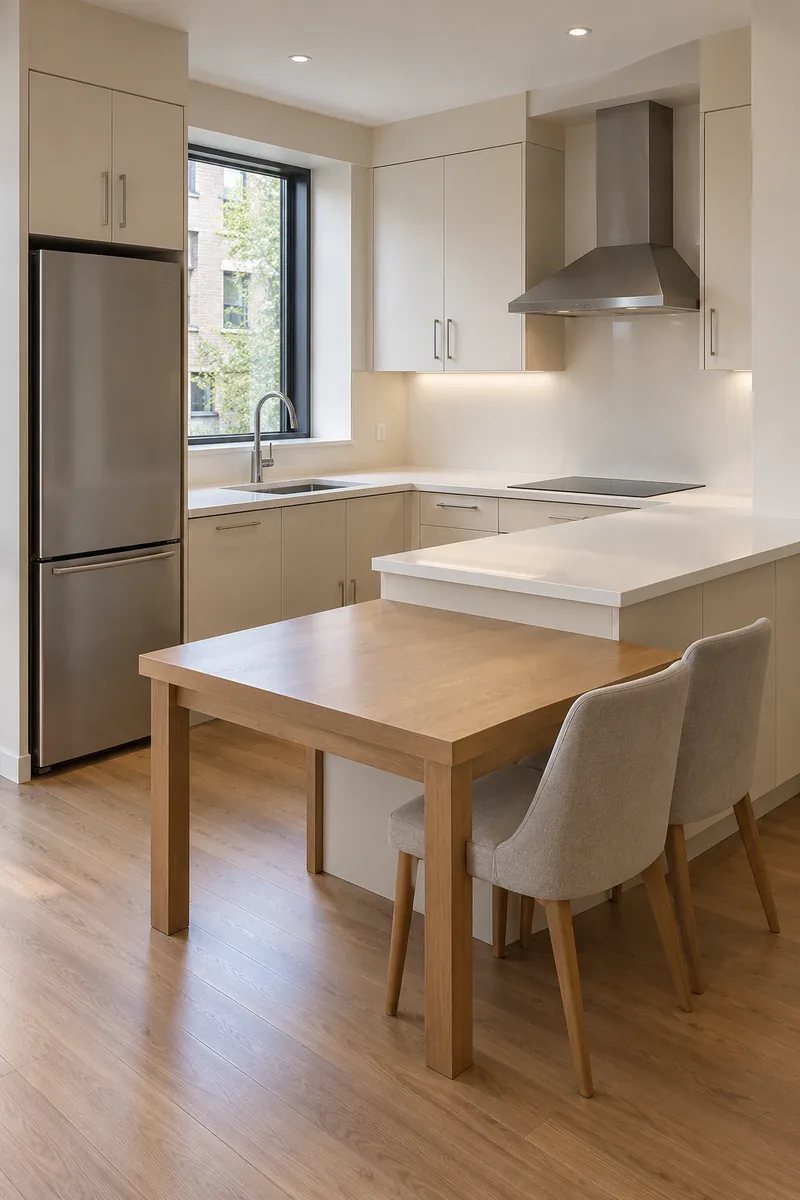 Split-Level Dining Peninsula