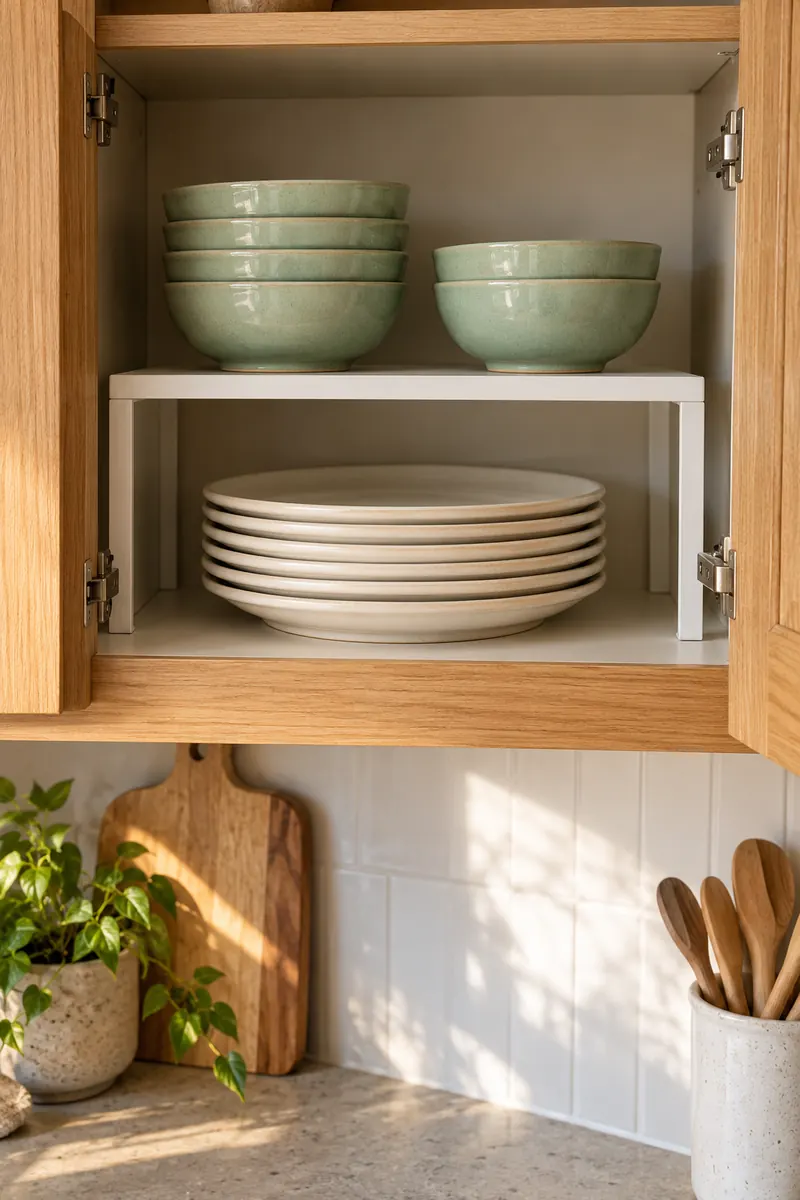 Shelf-Riser Cupboard