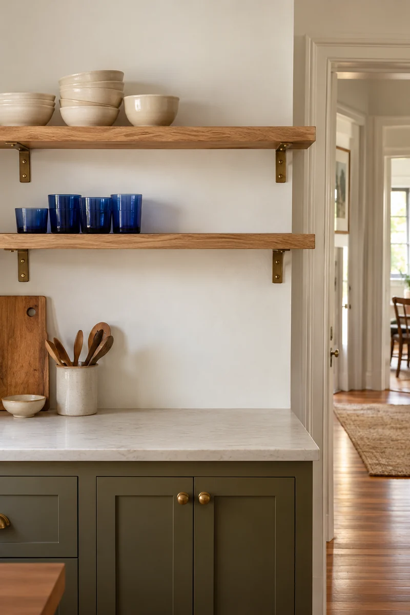 Open-Shelf Color Rhythm