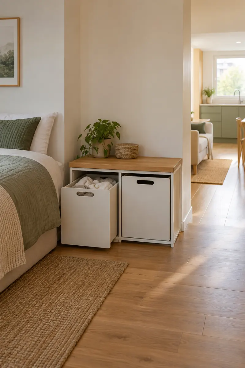 Laundry Sorting Cabinet