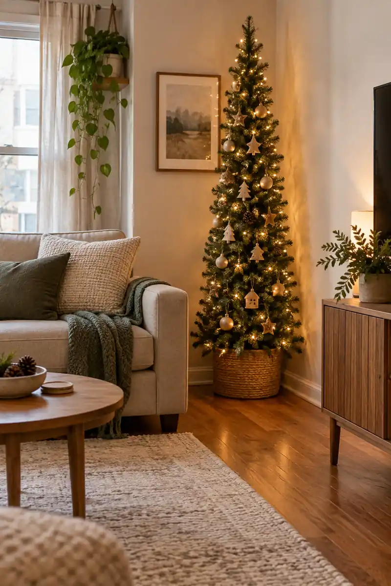 Slim Corner Tree