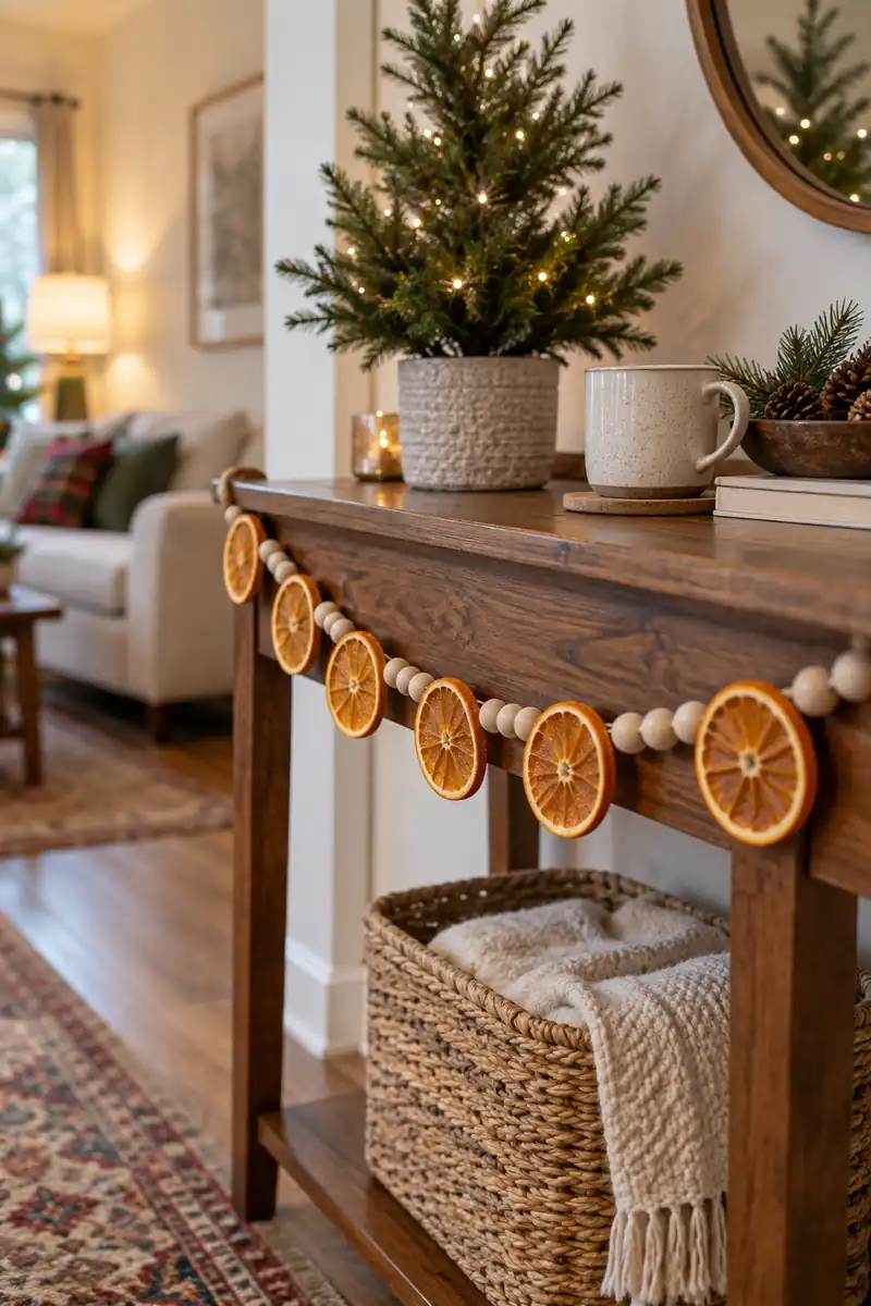 Dried Orange Garland