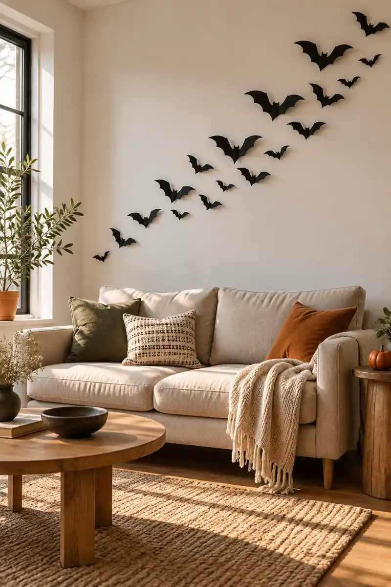 Paper Bat Wall