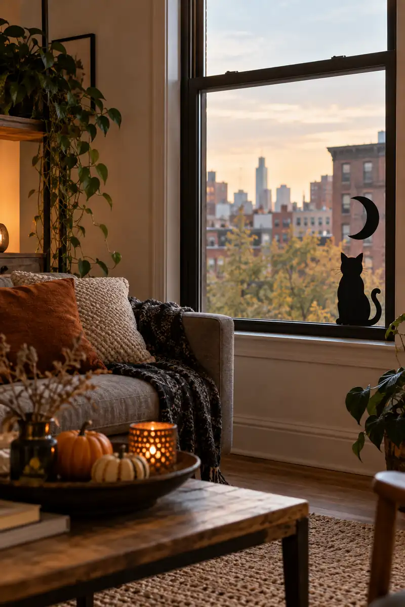 Window Silhouette Scene