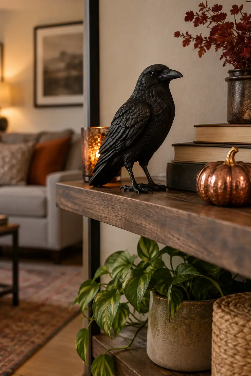 Raven Shelf Perch