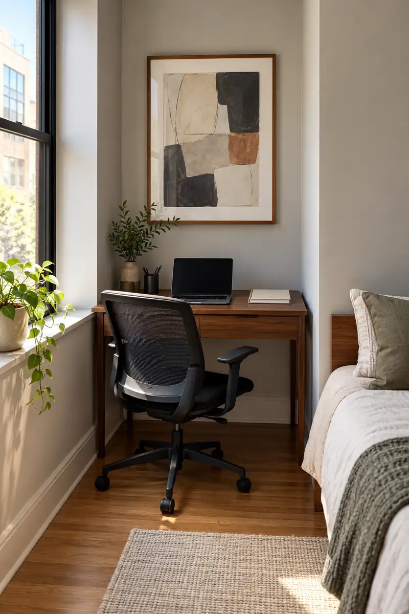 Walnut Work Niche