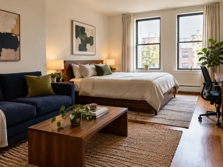 studio apartment ideas for men