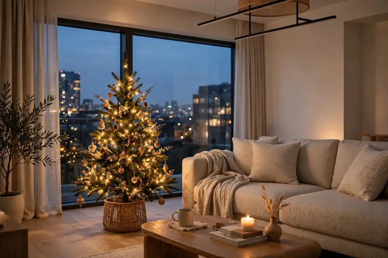 Christmas tree ideas for small apartments