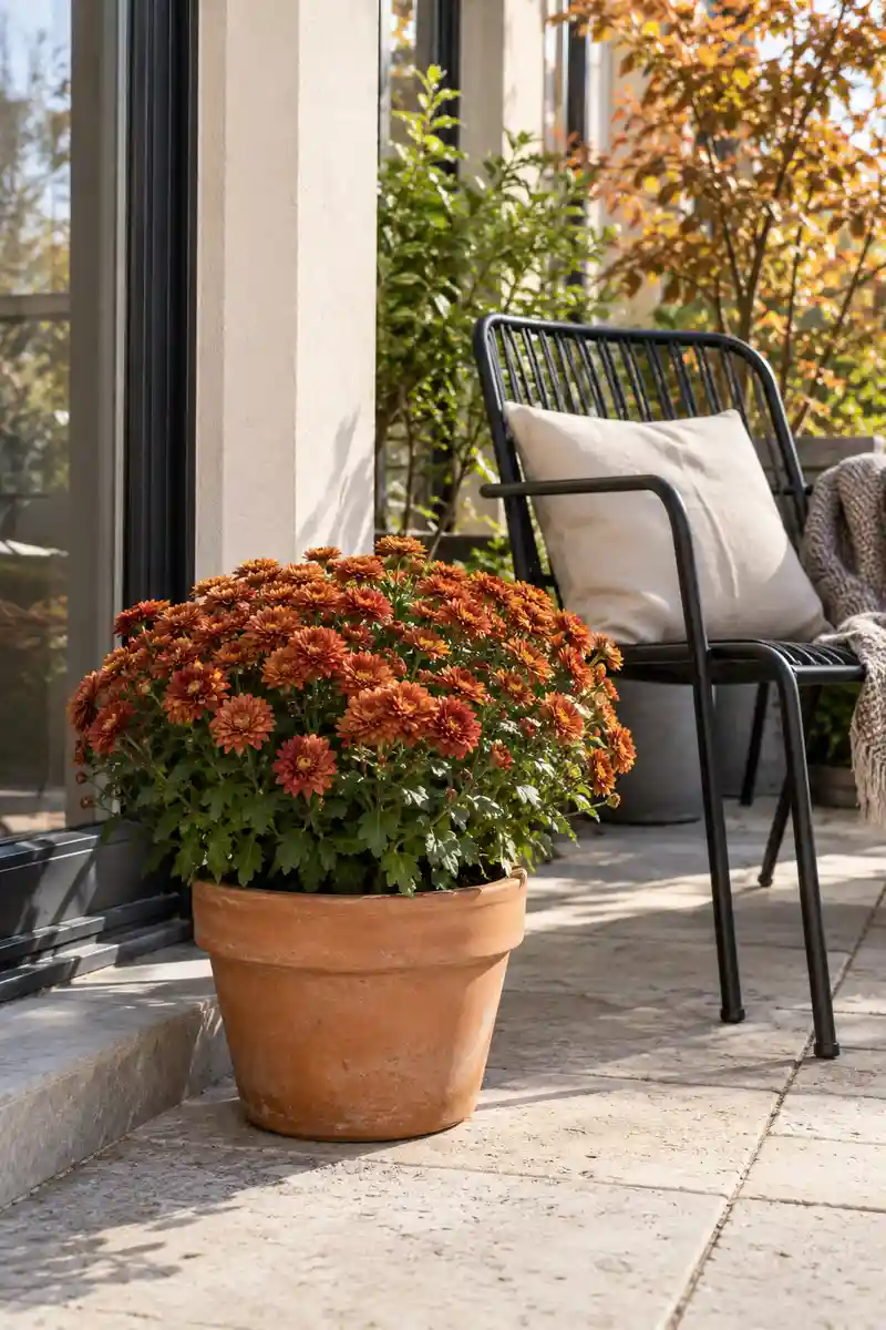 Terracotta Mum Pot