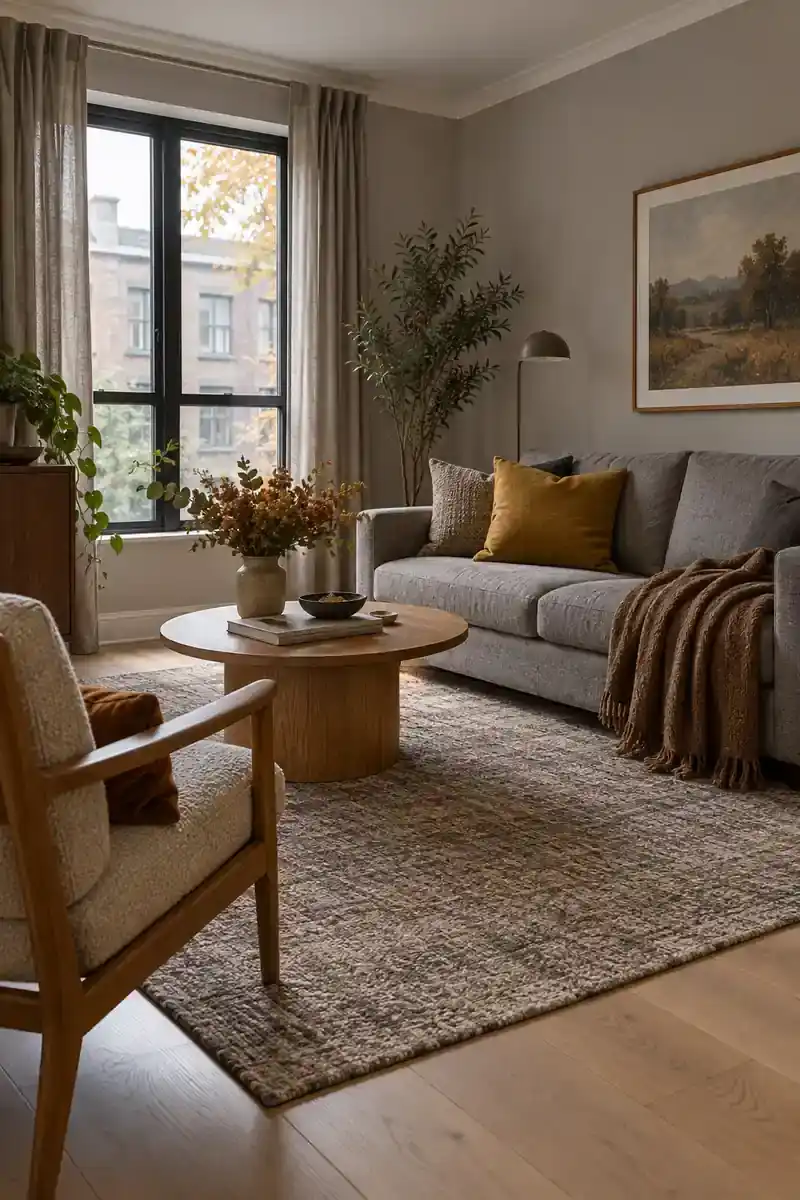 One Ochre Accent