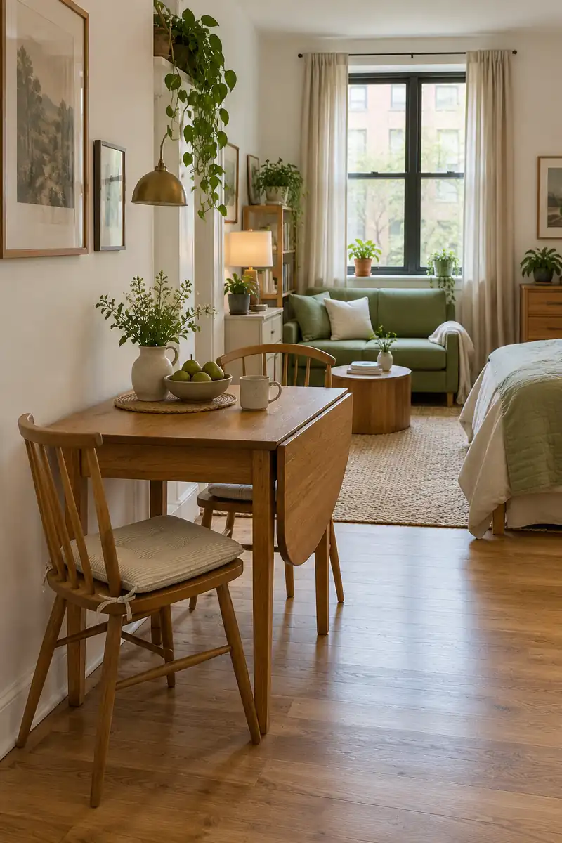 Fold Back Dining Space