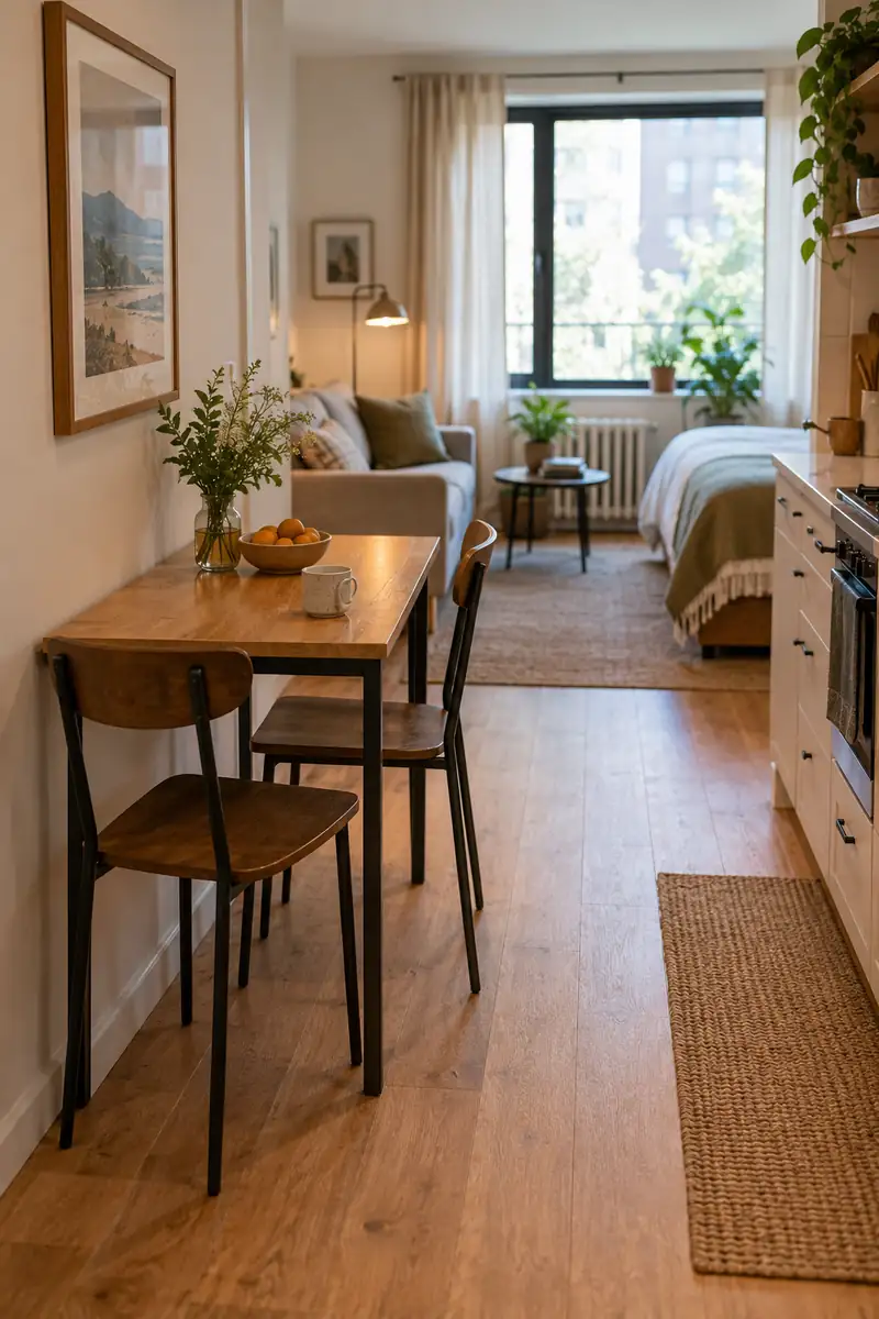 Tuck Dining Beside Walls