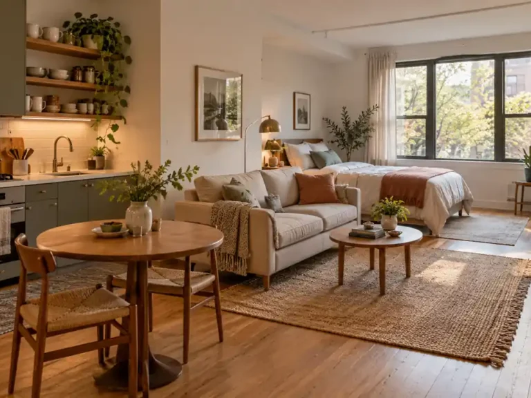 600 sq ft studio apartment layout ideas