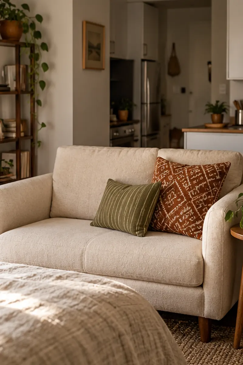 Patterned Cushion Pair