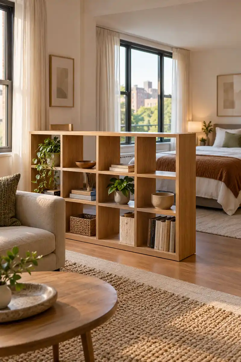 Open Divider Shelving