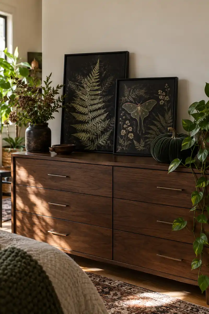Midnight Botanical Prints