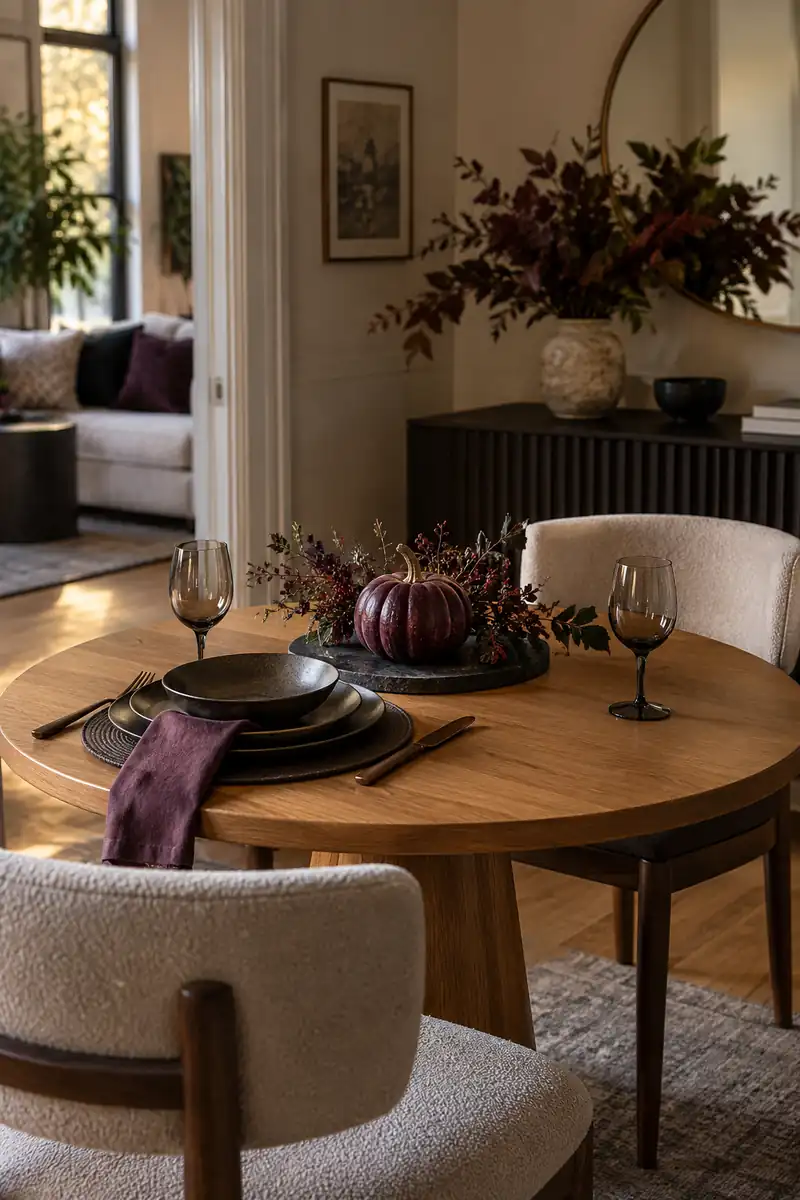 Plum Dining Layers