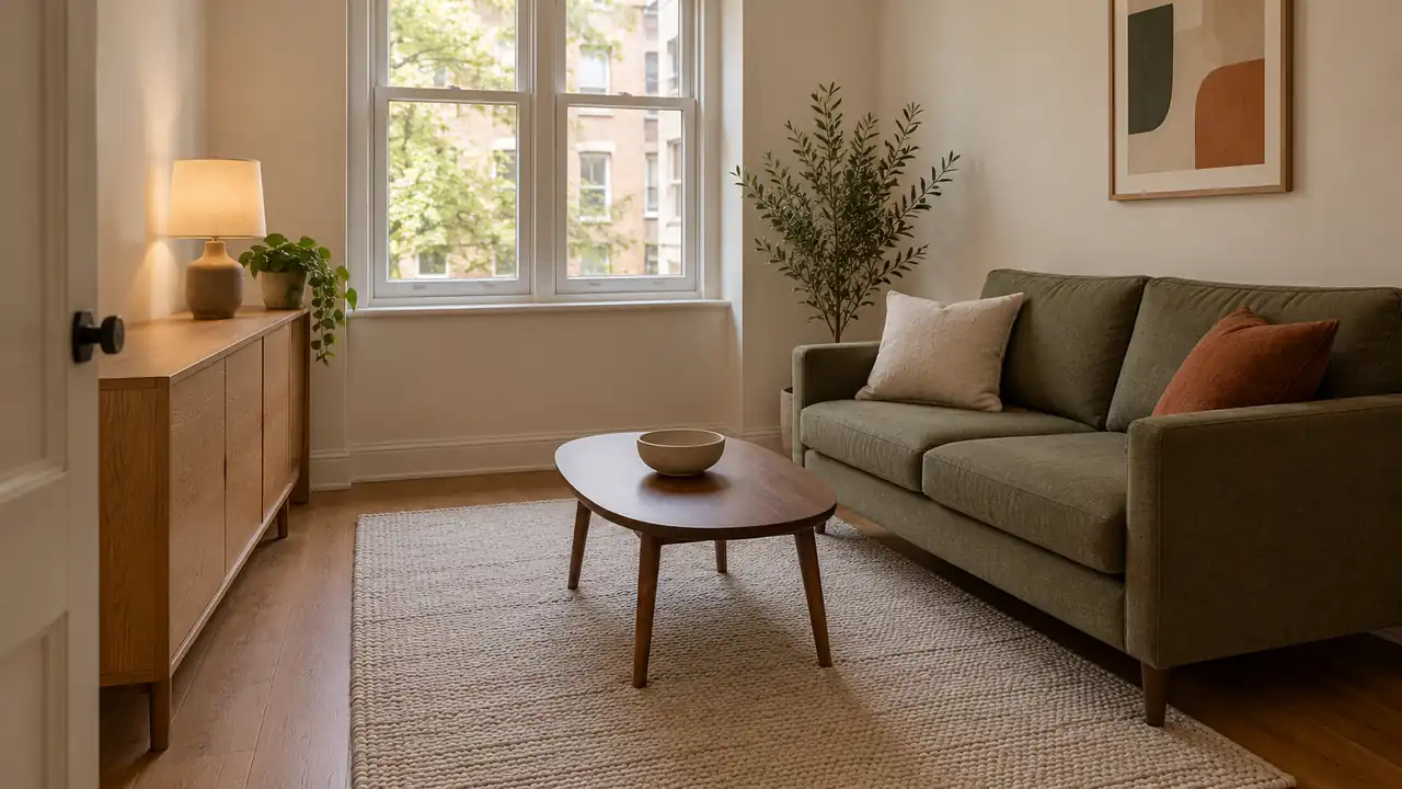cozy apartment living room small spaces