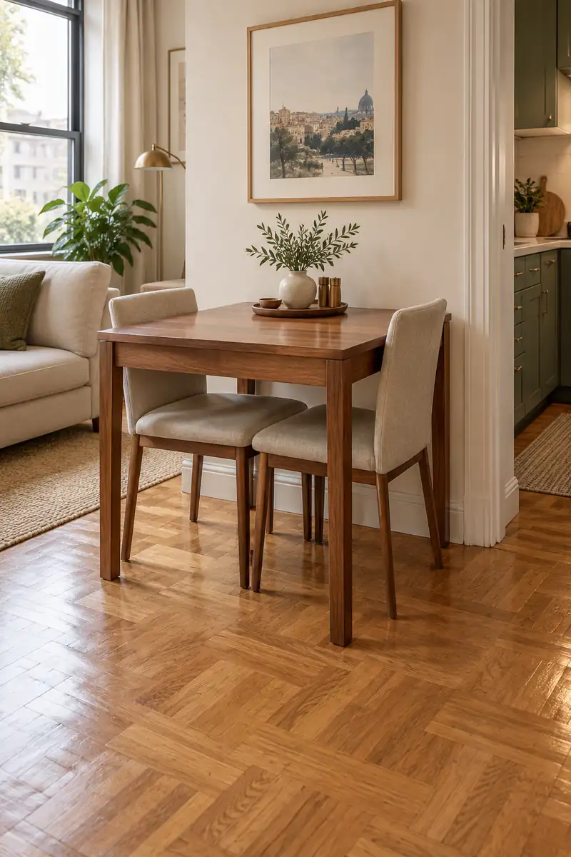 Tucked Chair Footprints