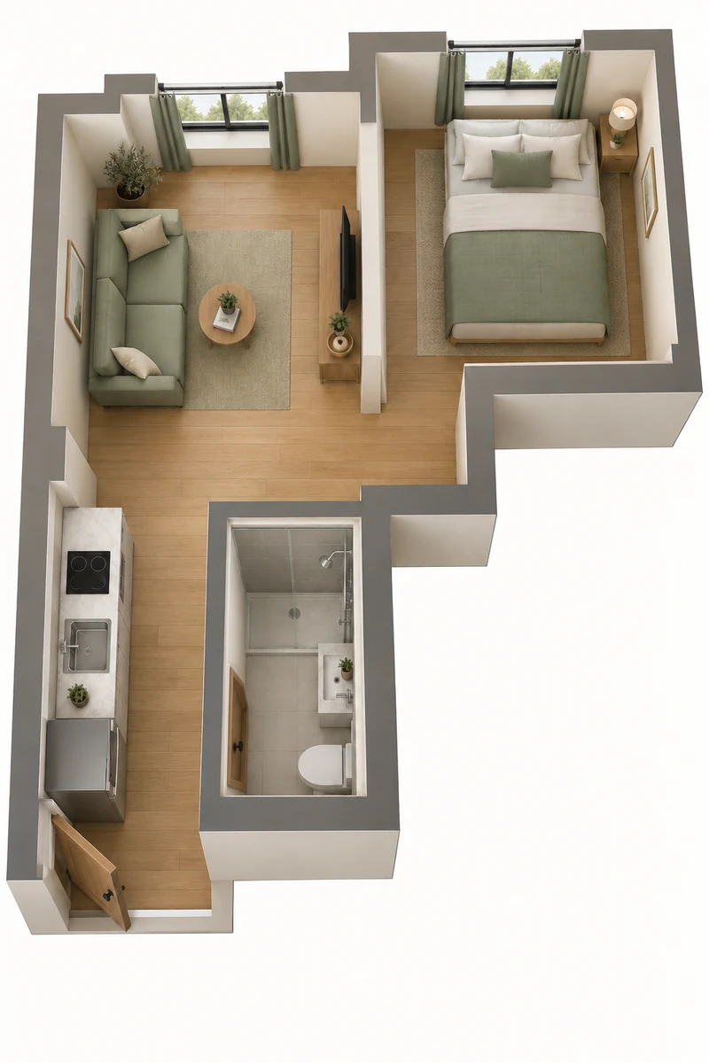 L-Shaped Corner